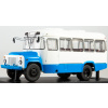 Start Scale Models - KAVZ-3270, autobus, bílo-modrý, 1/43