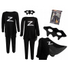 Karnevalový kostým Zorro 98 104 110