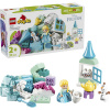 LEGO DUPLO Ľadové kráľovstvo: Kreatívna krabička s Elsou a Olafom, Stavebnica, 2 rok / roky, Plast, 37 kusov, 510 g