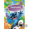 Maľovanky A4 so samolepkami Stitch - Jiri Models SK