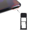 Samsung Galaxy A70 čierny SIM a SD karta zásuvka (pre telefóny s jednou SIM kartou)