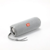 T&G Prenosný vonkajší vodotesný strieborný bezdrôtový reproduktor Bluetooth (stereo, AUX, USB, TF) (T&G TG191)