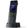 Yealink AX83H DECT prenosný telefón handsfree, kompatibilný s naslúchadlami farebný displej čierna; AX83H
