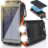 Solárna powerbanka Solar Led 26800 mAh Power Bank Vstavaná Baterka A Kompas