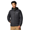 Pánska Zimná prešívaná bunda COLUMBIA LAKE 22 II DOWN HOODED JACKET 2086294010 – Čierna