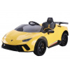 mamido Detské elektrické autíčko Lamborghini Huracan 4x4 žlté