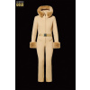 Dámsky overal Goldbergh Vita Ski Suit Faux Border Caramello