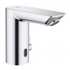 Grohe Bau Cosmopolitan E - Infračervená elektronická umývadlová batéria so zmiešavacím zariadením, napájanie zo 6 V batérie, chróm 36451000