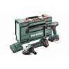 METABO BS 18 + W18 LTX 125 1x4,0Ah,1x2,0Ah Combo Set 2.4.3 18 V