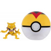 Pokémon Sada POKEBALL Clip N Go LEVEL BALL + Figurka ABRA PKW3144