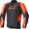 Bunda T-SP 1 2 WATERPROOF, ALPINESTARS (černá/červená fluo, vel. 2XL)