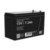 Green Cell AGM VRLA 12V 7.2Ah maintenance-free battery for the alarm system, cash register, toys