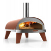 Pizza pec ZiiPa na drevené pelety, oranžovo-hnedá, 31cm