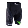 Pánske cyklistické kraťasy Silvini Team MP1407 - Black-green - M