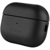 Puzdro FIXED PodsLeather, MagSafe pre Apple AirPods Pro 2/Pro 2 (USB-C) (FIXLPM-999-BK) čierne