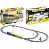 LEAN Toys Elektrický vlak trate pre fanúšikov vlakov Dva vysokorýchlostné vlaky TRAIN BUILDER