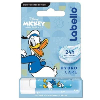Nivea Labello ošetrujúci balzam na pery Hydro Care OF 15 - Limited Disney Edition 4,8 g, hydratačný