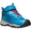 Keen Wanduro Mid WP Deti fjord blue/fuchsia purple 30EU