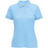 Fruit of the Loom Polokošile Lady-Fit 65/35 Polo, krátký rukáv, dámská COT16321241004-sky blue XL Modrá nebesky