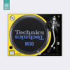 Doto Design Skin SL-1200 / 1210 M3D COLORS DVS Yellow