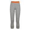 Dámske funkčné spodky ORTOVOX 185 Rock'N'Wool Short Grey blend XL