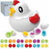Educational Montessori Chicken Sorter Učenie tvarov