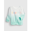 Baby mikina GAP logo ombre Modrá 6-12M Modrá Modrá