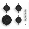 Beko HILW64122SW varná doska Biela vstavaná 60 cm plynová 4 zóny(y)
