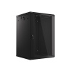 LANBERG RACK CABINET 19” WALL-MOUNT 18U/600X600 (FLAT PACK) BLACK V2