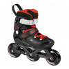 Powerslide Detské kolieskové korčule Powerslide Jet Pro Black, 3x, 76, 27-30