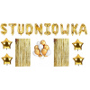 Balóny na párty - Studniówka 2020 set balóny zlaté ozdoby (Balóny na párty - Studniówka 2020 set balóny zlaté ozdoby)