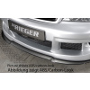 Rieger lipa pod predný nárazník Rieger pro Audi A6 4B avant, sedan vr. faceliftu, 01/97-06/01, 07/01-, plast ABS bez povrchovej úpravy