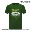Tričko RANGER® - THE BRAVE Zelená 3XL