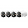 TP-Link Tapo C425(4-pack) Kamera WiFi na batérie, vonkajšia, 4MPx, 2560×1440, zvuk, IR 15m, SD, IP66, 4ks v balení