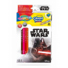Colorino, 89458PTR, Star Wars, sada trojhranných pasteliek, 12+1 ks