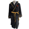 The Godfather Unisex Bathrobe: Rose & Logo (large - X-large) L - XL