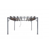 Chomik Záhradná pergola SUNFLEX | hnedá 300 x 400 cm