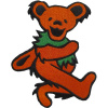 Nažehlovačka Grateful Dead - Orange Dancing Bear