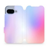 Flipové pouzdro Mobiwear - Google Pixel 9A - VP65S Nachový odstín (Knížkové flip pouzdro, obal, kryt na mobil Google Pixel 9A - VP65S Nachový odstín, materiál Umělá kůže + TPU - ochrana 360°, stojánek