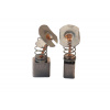 Asein 0654J Náhradní uhlíky (2ks) pro stroje MAKITA (7 x 10,5 x 10,9 mm), typ 18