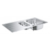 Grohe Drezy - Drez K200, 965x500 mm, kefovaná nerezová 31564SD1