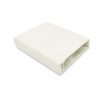 Baby Nellys Mušelínové prestieradlo Nature double Smotanové 60x120