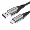 Kábel USB-C na USB 2.0 Vention COFHG, FC 1,5 m (sivý)