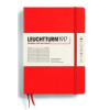 LEUCHTTURM1917 Medium A5, Lobster, 251 S., linajkový zápisník