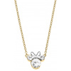 Disney detský náhrdelník Minnie Mouse strieborný pozlátený NS00003QRWL-157.CS (Ag 925/1000, 2,17 g)