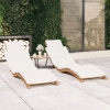 Deckchair Vidaxl Wood pomaranče a červené (PMR MIDLAND XT50 hádzance RADIO)