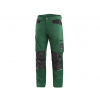 CXS SOLIS / Pánske nohavice do pása - zelená/čierna 56