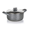 Hrniec BANQUET Granite s pokrievkou 18cm