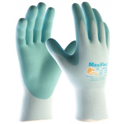 ATG 34-824 MAXIFLEX ACTIVE Pracovné rukavice Sivá-Modrá, 8