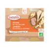 BABYBIO Menu paštrnák so šunkou 2x 200 g